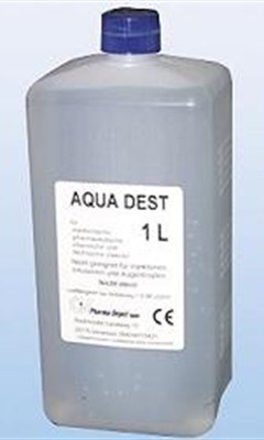 Aqua-dest-Laborwasser